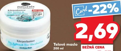 Bevola naturals Telové maslo