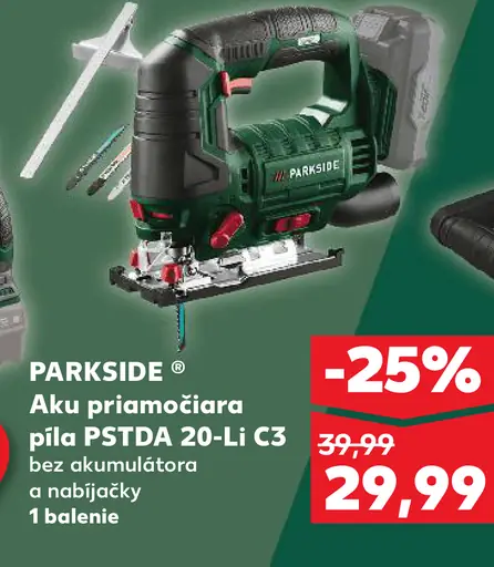 Parkside Aku priamočiara píla