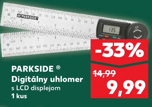 PARKSIDE Digitálny uhlomer