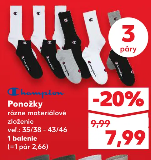 Champion ponožky