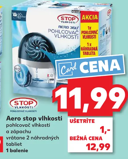 Stop Aero stop vlhkosti pohlcovač vlhkosti a zápachu