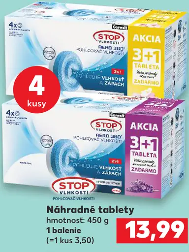 Stop Náhradné tablety