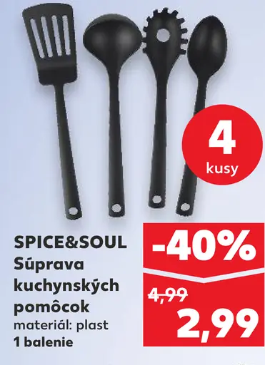 Spice&Soul Súprava kuchynských pomôcok