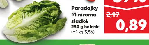 Paradajky Minimora sladké