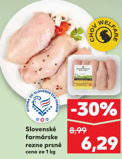 Slovenské farmárske rezne prsíčkové