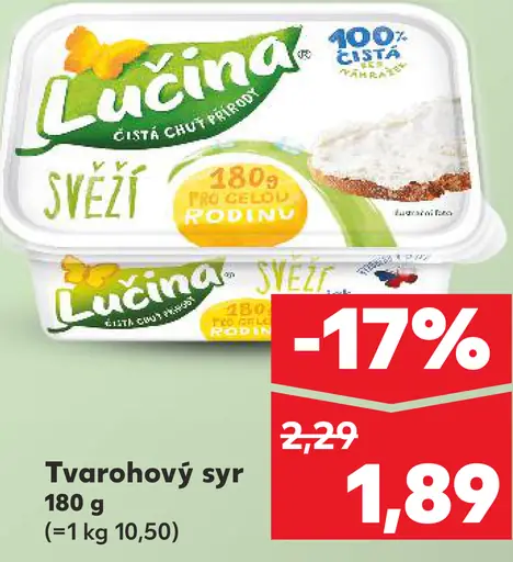 LUČINA Tvarohový syr