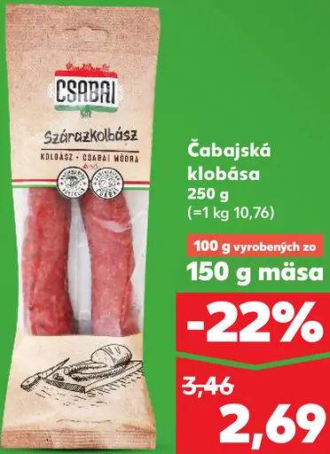 Csabai klobása