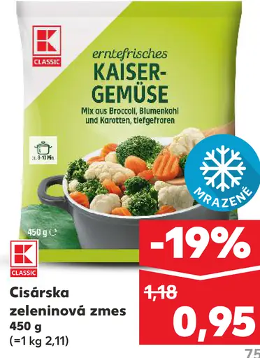 K-Classic Zeleninová zmes