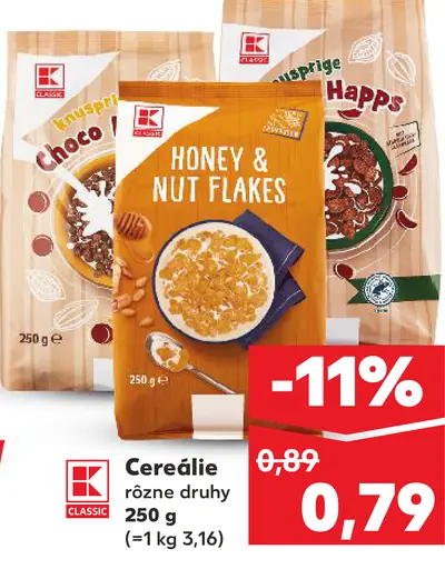 K-Classic Cereálie