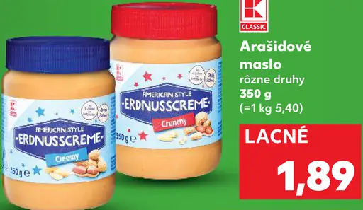 K-Classic Arašidové maslo