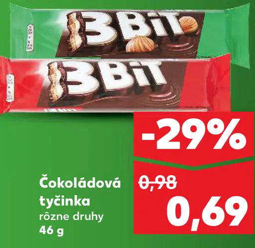 3Bit čokoládová tyčinka
