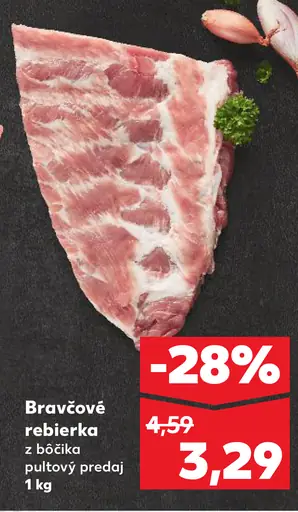Kaufland Bravčové rebriekra
