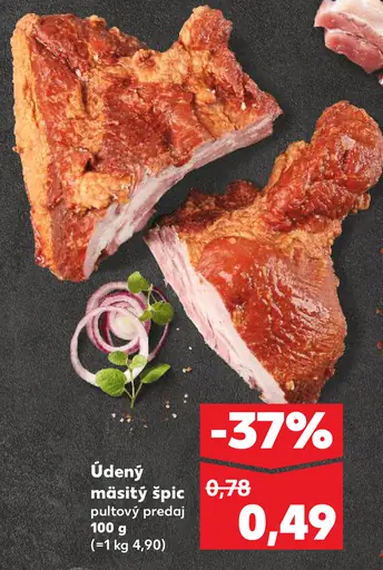 Údený mäsitý špic