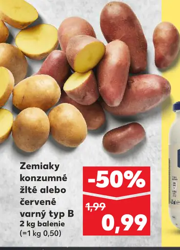 Zemiaky konzumné