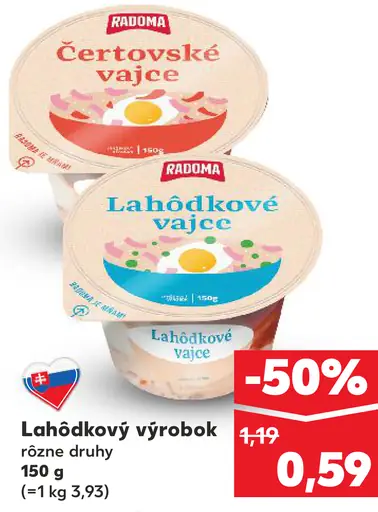 Radoma Lahôdkové vajce