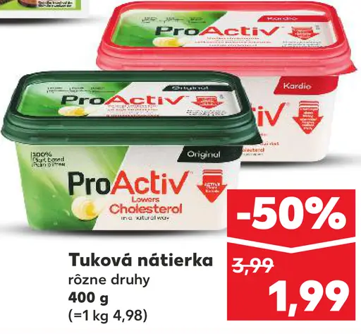 ProActiv Tuková nátierka
