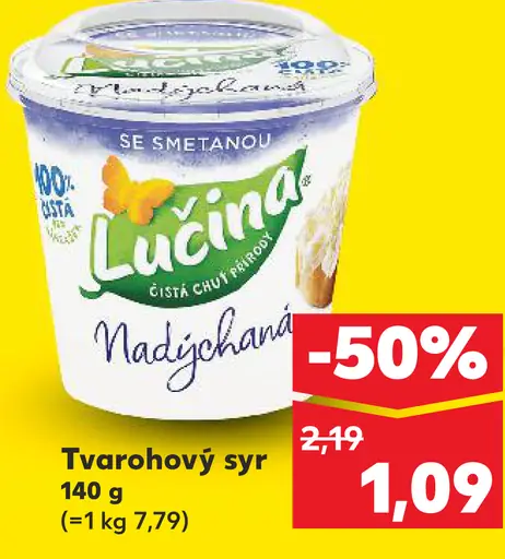 LUČINA Tvarohový syr