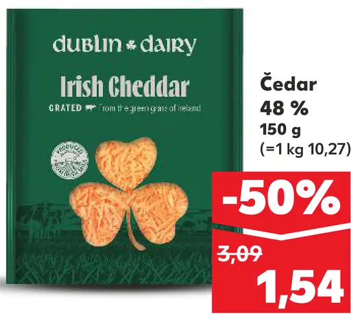 Dublin Dairy Čedar 48%