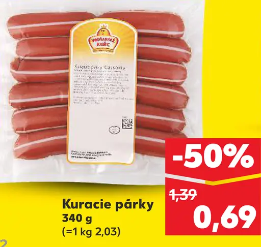 Kuracie párky