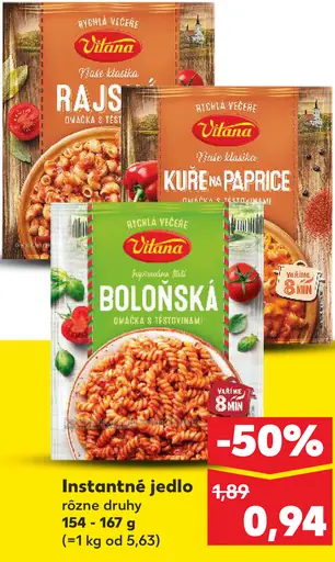 Vitana Bistro Instantné jedlo