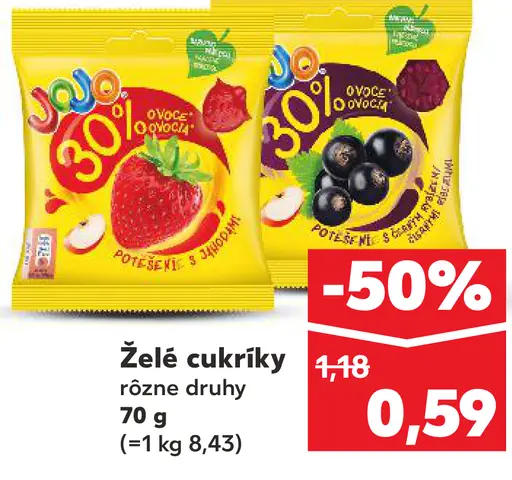 Jojo Želé cukríky