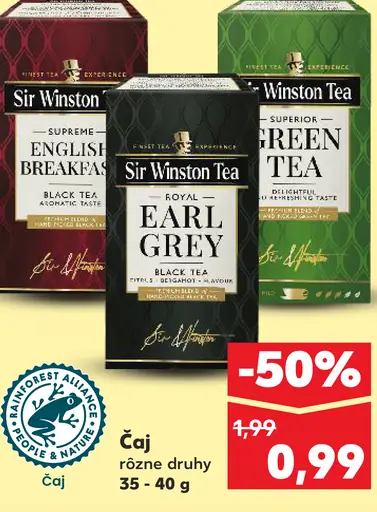 Sir Winston Tea čaj