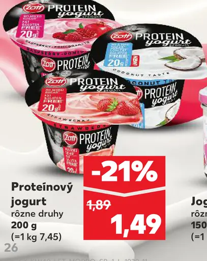 Milko Proteinový jogurt