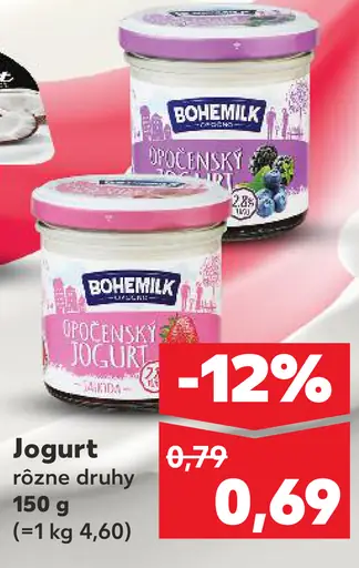 Bohémilk jogurt