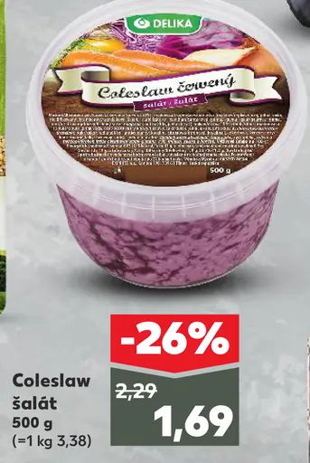 Delika coleslaw šalát