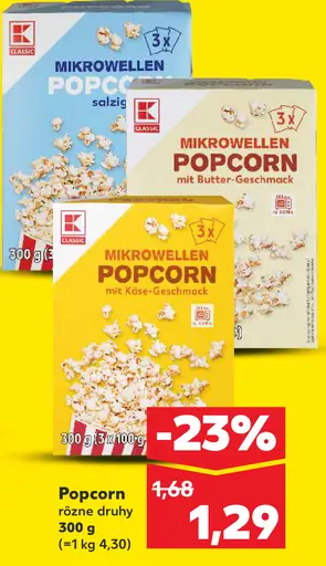 K-Classic Mikrowellen Popcorn