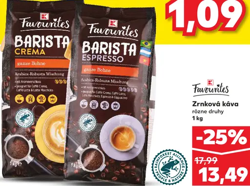 K Favorites Barista Crema