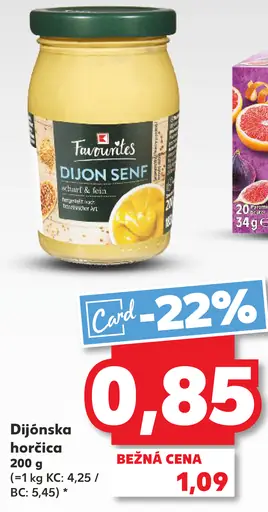 Favourites Dijónska horčica