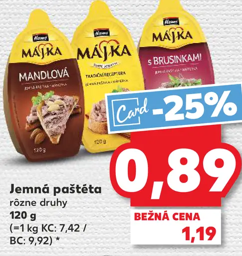 Mája Jemná paštéta