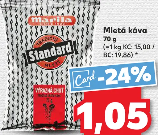 Marila Mletá káva