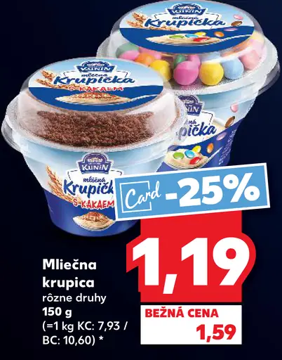 Kvalitný Krupička krupica