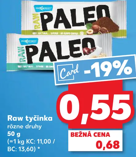 Raw tyčinka