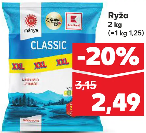 Májka ryža Classic