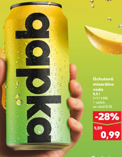 Qoapka Ochutená minerálna voda
