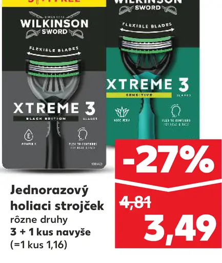 Wilkinson Jednorazový holiaci strojček