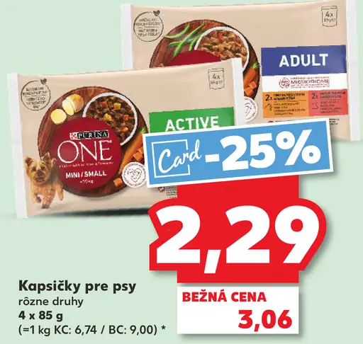 Purina One kapsičky