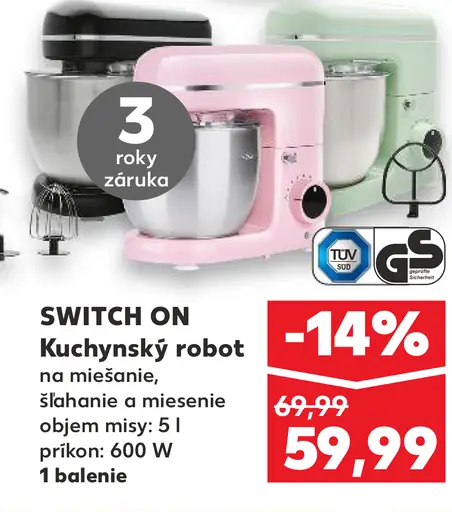 Switch On Kuchynský robot