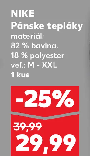 Nike Pánske tepláky