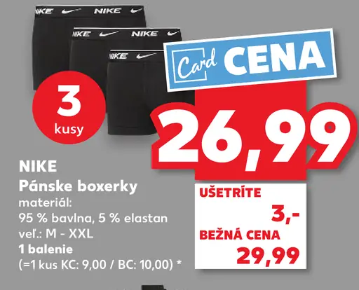 Nike Pánske boxerky