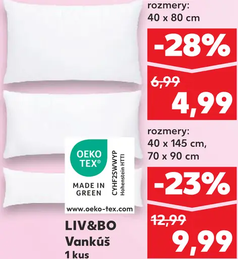 LIV&BO Vankúš