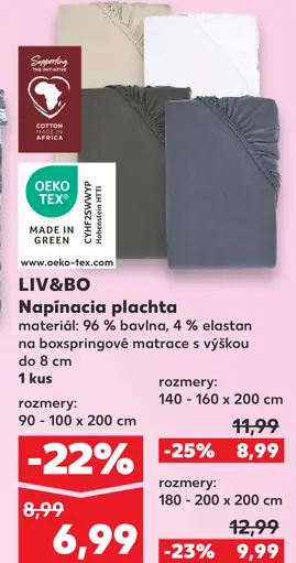 LIV&BO Napínacia plachta
