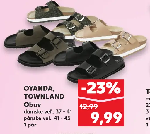Oyanda, Townland Obuv