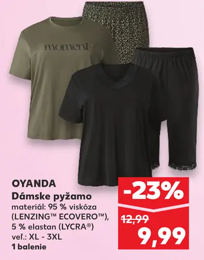 Oyanda Dámske pyžamo