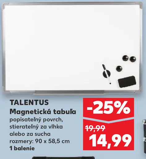 Talentus Magnetická tabula