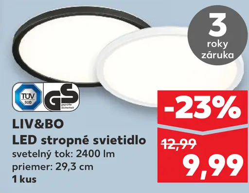 LIV&BO LED stropné svietidlo