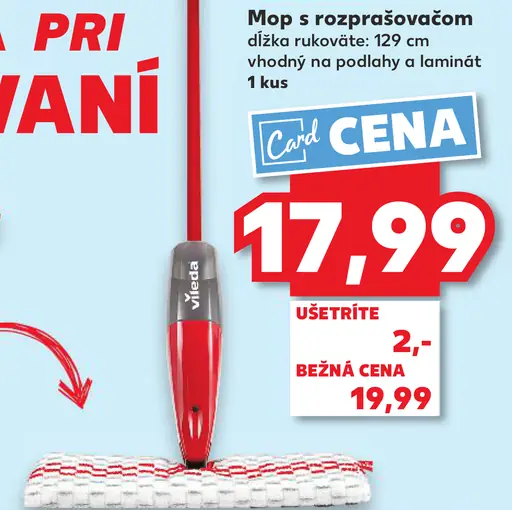 Vileda Mop s rozprašovačom